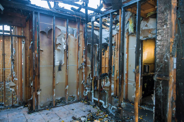 Professional Soot Cleanup technician working in Washington, NJ